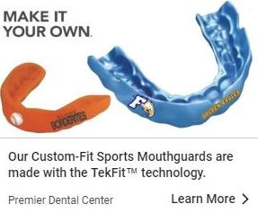 custom-fit sports mouthguards